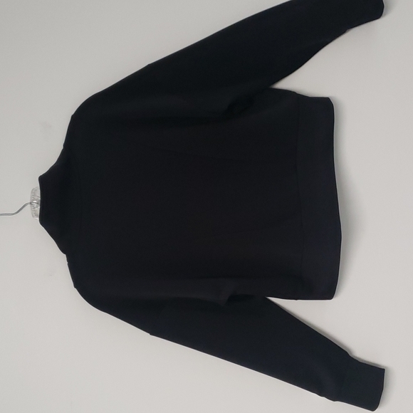 Express cropped track jacket with rainbow sleeves size small - Picture 10 of 15